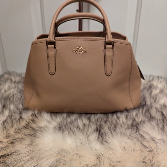 Coach Margot Carryall in Crossgrain Leather F57527 - Picture 1 of 12